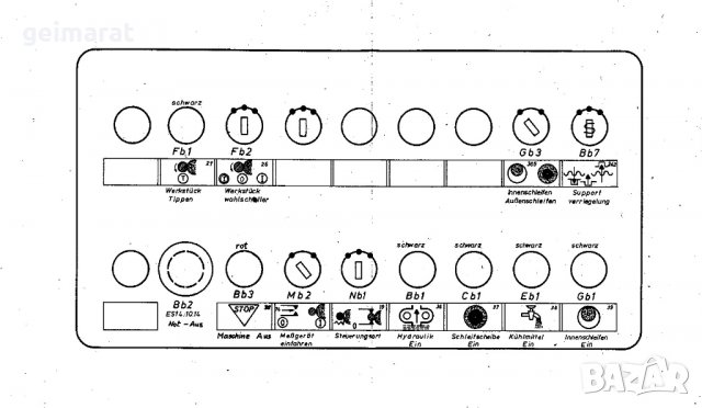 📀FORTUNA-WERKE Type F 16S 3400 AFW Шлифовална машина обслужване на📀 диск CD📀 Български език📀 , снимка 11 - Специализирана литература - 37629430