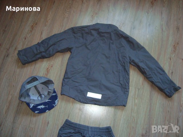Нови Панталон,Шапка,Яке в сиво+подарък дънки, снимка 6 - Детски панталони и дънки - 31482441