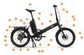 Нов Електрически Велосипед CRIVIT Faltrad FoldX 530, снимка 4