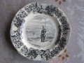 Уникална порцеланова чиния Порцелан 19 век номер 4, снимка 1