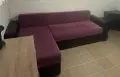 Разтегателен ъглов диван , снимка 1