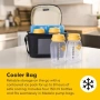Нов Medela комплект за съхранение на кърма бутилки торбички чанта 150ml, снимка 4