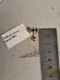 Златни обеци 0,96гр, снимка 4