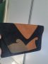 Чанта Тип Плик в Черно и Кафяви Елементи, снимка 4