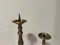 Стари бронзови свещници, снимка 3