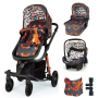 Комбинирана бебешка количка с лисица 3в1 Cosatto, снимка 1 - Детски колички - 44794515