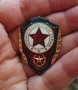 Знак Отличник Советской армии (Отличен войник от Съветската армия). бронз. емайл., снимка 1