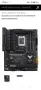ASUS TUF Gaming B760-Plus WIFI ддр5 LGA 1700 ATX, 4x DDR5, PCIe 5.0, WiFi 6, RGB LGA 1700, снимка 1