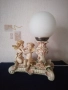 Стари статуетки, фигури с ангели-херувими, настолна лампа и мадони. , снимка 10