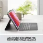  Logitech Combo Touch iPad Air 13-инча (M2,Mвисококачествен калъф с отделяща се клавиатура и тракпад, снимка 9