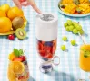 Електрическа мини преносима сокоизстисквачка с удобен дизайн, снимка 7