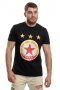 Нова мъжка тениска с дигитален печат на футболния отбор ЦСКА (CSKA), снимка 3