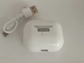 Lenovo Слушалки безжични тапи бели с кейс, снимка 4
