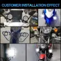 LED халоген с решетка 9 диода LED – T69 – Т69, снимка 2