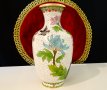 Китайска медна ваза Клоазоне,Cloisonne,маркирана. 