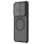 NILLKIN Camshield Pro Магнитен Калъф за Samsung A57 5G - TPU+PC, Плъзгащо капаче, Прозрачно-черен, снимка 2