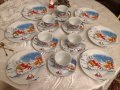Vintage. Нов. Немски Коледен сервиз за кафе/чай и десерт 18 ел., снимка 8