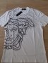 Тениска Versace Медуза в бяло, снимка 3