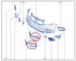 261520434R,261528810R,лява решетка халоген к-т две части DACIA LOGAN MCV 2 STEPWAY(K52)2016-, снимка 3