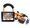 Мощен акумулаторен LED Прожектор BL-07 10W/100W, зарядни за 12 V и 220 V , снимка 2
