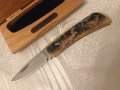 Немски ловен нож MAGNUM Stainless с елен и сърна в специална кутия, снимка 4