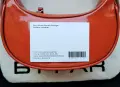 By Far Mini Soho burnt orange bag, снимка 4
