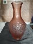 стъклена ваза арт деко, снимка 1 - Вази - 35621782