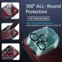 Нов IMBZBK iPhone 18 Pro Privacy протектор 24° 3+3 броя с монтажна рамка Айфон защита, снимка 5