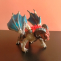 Колекционерска фигурка Schleich Dragon Battering Ram Дракон таран 70511 2014г, снимка 1 - Колекции - 44820356