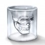1020 Стъклена чаша череп, снимка 10
