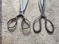 Стари ковани ножици, снимка 4