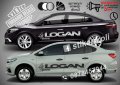 Logan Dacia стикери надписи dlos2, снимка 1