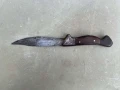 НОЖ СТАР КОВАНО ЖЕЛЯЗО ИНСТРУМЕНТ ОТ ЦЯЛ КЪС МЕТАЛ, снимка 7