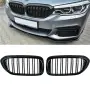 Бъбреци за BMW G30/G31/G38 (2017+) Черен Гланц, снимка 1