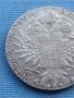 Сребърна монета Австрия талер 1780г. Мария Терезия от Хабсбург 40383, снимка 3