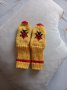 Ръчно плетени детски чорапи, ходило 15 см., снимка 1 - Детски комплекти - 44418337