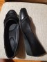 раз.40 СТЕЛКА-26,5см ЧЕРНИ ОБУВКИ С ПЛАНФОРМА-3см ОТ МЕКА КОЖА УДОБНИ носени само веднъж, снимка 5