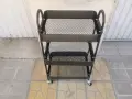 МЕТАЛНА ЕТАЖЕРКА С КОЛЕЛА 2708262041L4, снимка 8