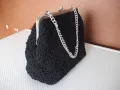 Чанта дамска в оплетка и ръкавици на 1 кука стара, снимка 11