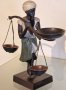 Бронзова винтидж скулптура от средата на 20-ти век, снимка 8
