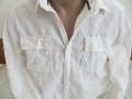 Мъжки ризи с дълъг ръкав лен , снимка 16