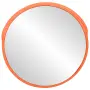 vidaXL Изпъкнало пътно огледало, PC пластмаса, оранжево, 45 см, улично, снимка 2