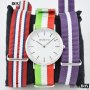 MONETTI Timeless Wristwatch with Three NATO Bracelets.Унисекс часовник, снимка 1 - Дамски - 30495878