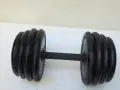 Дъмбел с гумирани тежести, снимка 4