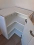 3 бр. горни шкафове за кухня, МДФ бял гланц, снимка 11