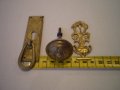 Три стари месингови обкови за мебели, снимка 3