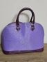 Louis Vuitton дамска винтидж лилава чанта , снимка 3