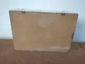 Стара соц дървена аптечка , снимка 5