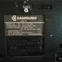 Радиокасетофон SAMSUNG PD-75, снимка 9 - Радиокасетофони, транзистори - 40599481