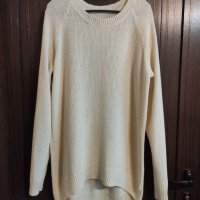 Дълга бяла  блуза / туника , снимка 1 - Блузи с дълъг ръкав и пуловери - 31916667